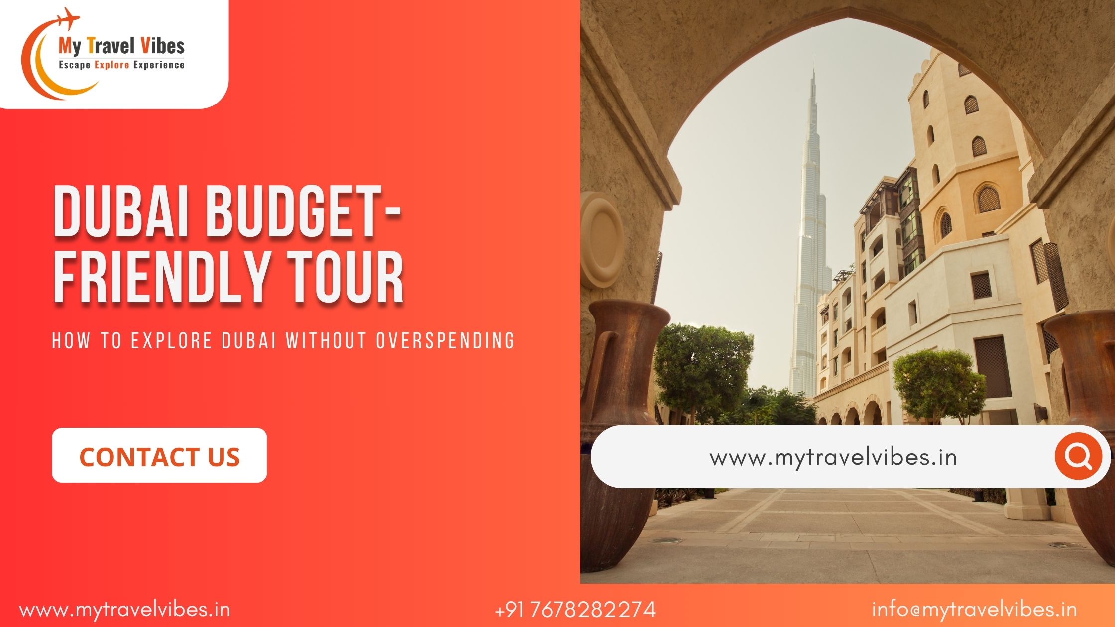 Dubai Budget-Friendly Tour: How to Explore Dubai Without Overspending